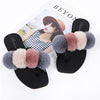 New arrival luxury plush fashion trend faux fur slides for women 2022 fur slippers