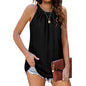 Womens Vest Tops Summer Sleeveless Blouse Ladies Tank Cami Tee T Shirt Plus Size