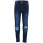 Kids Knee Ripped Jeans Denim Comfort Stretch Trousers Pants Boys Age 5-13 Years