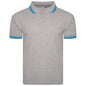 Mens Short Sleeve Plain Tipping Polo Shirt T Shirt Top Casual S-2XL Pique