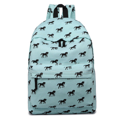 GIRLS BOYS RETRO BACKPACK SCHOOL RUCKSACK LAPTOP/TRAVEL/WORK BAG