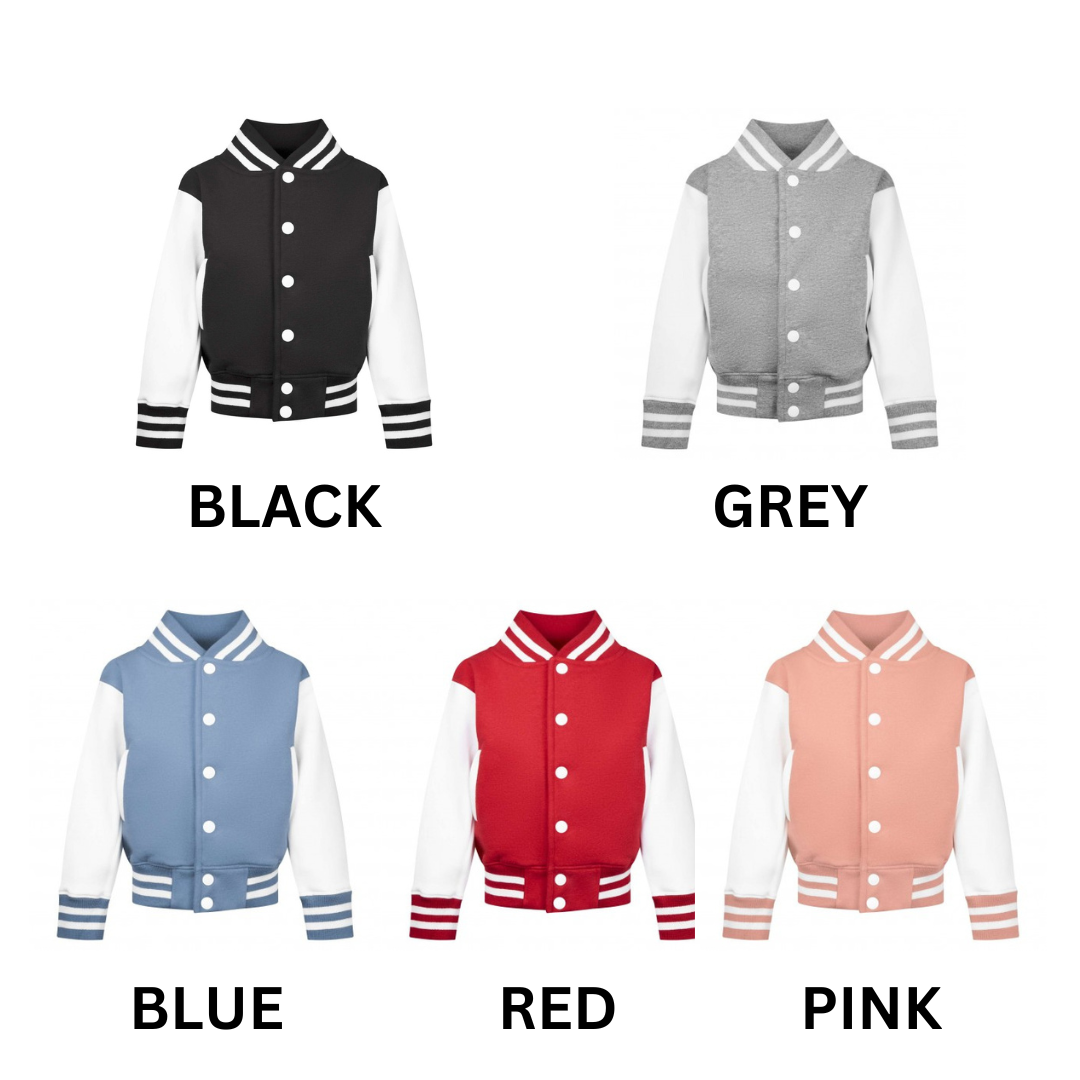 KIDS Personalised Punjabi Varsity Jacket