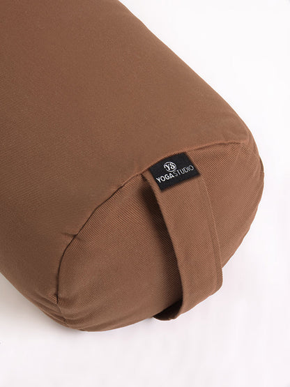 Yoga Studio Organic Cotton Buckwheat Lotus Meditation Bolster Cushion