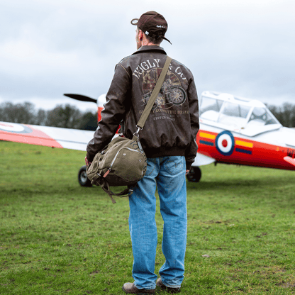 Green 'Aviation' Duffle Bag