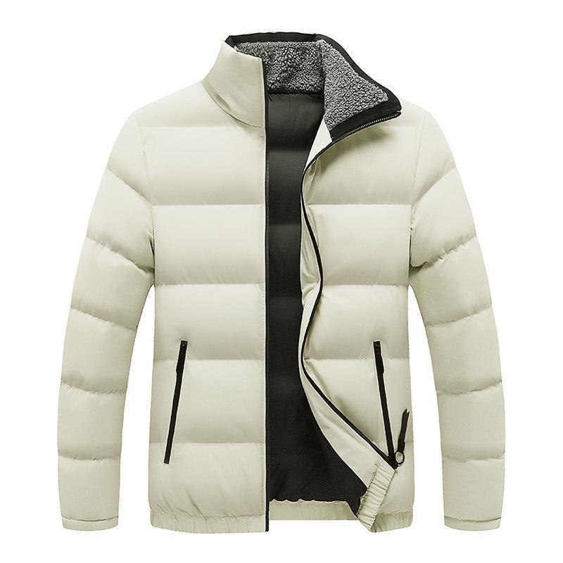 Warm Fleeced Collar Padded Jacket