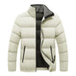 Warm Fleeced Collar Padded Jacket