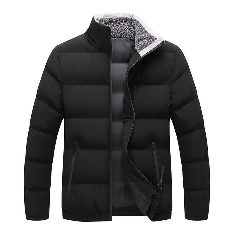 Warm Fleeced Collar Padded Jacket