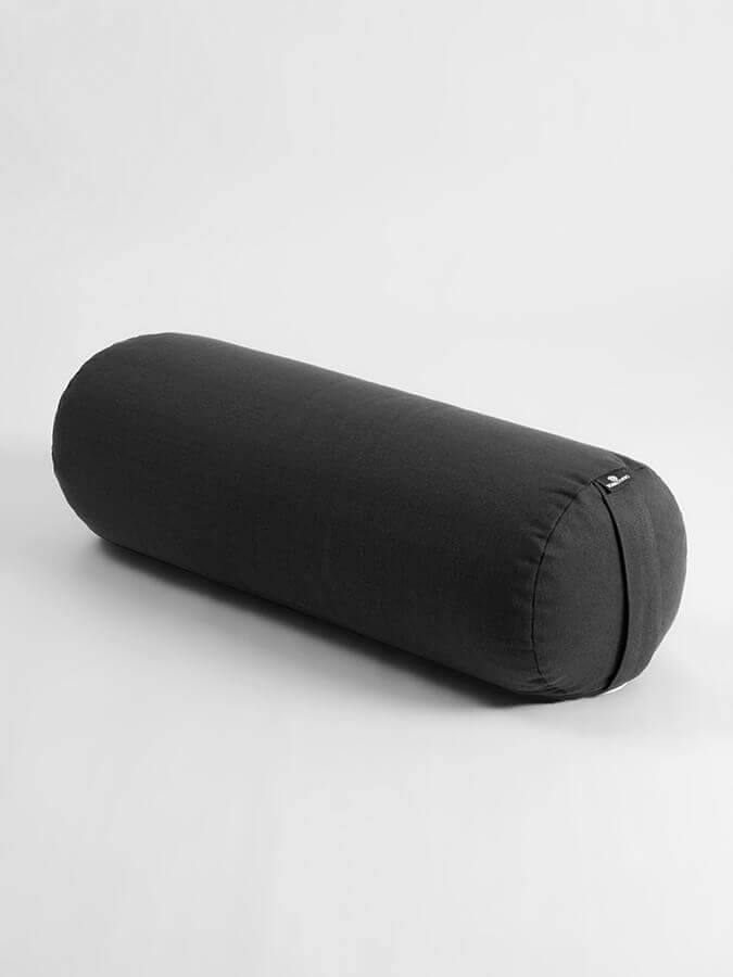 Yoga Studio Organic Cotton Buckwheat Lotus Meditation Bolster Cushion