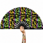 XL Festival Fan – Flash Reflective Shrooms