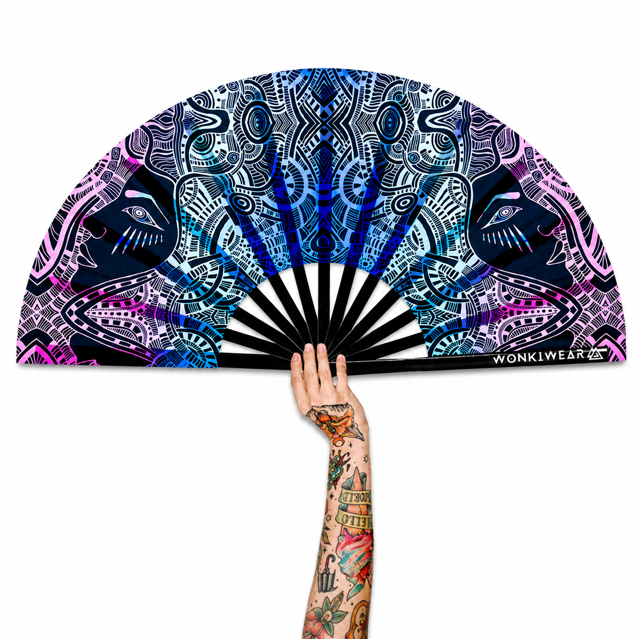 XL Festival Fan - UV Reactive, Techno Tribe