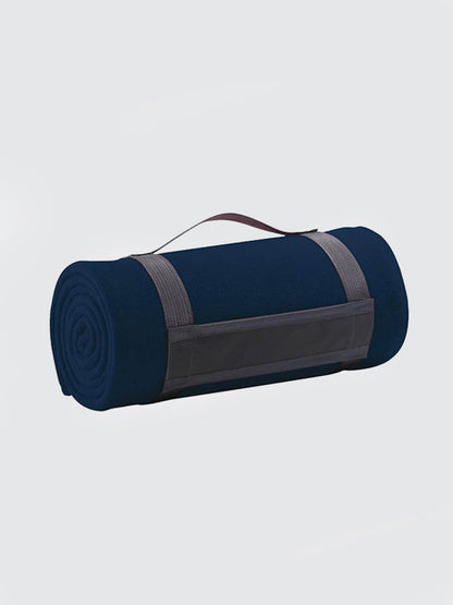 Yoga Studio Plaid Fleece Blanket